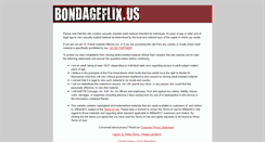 Desktop Screenshot of bondageflix.us